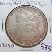 1904-O Silver Morgan Dollar