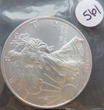 2013- American Eagle Silver Dollar