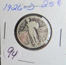 1926-D Standing Liberty Quarter