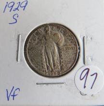 1929-S Standing Liberty Quarter