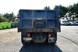 2002 Ford F-750 Super Duty Single Axle Dump Truck