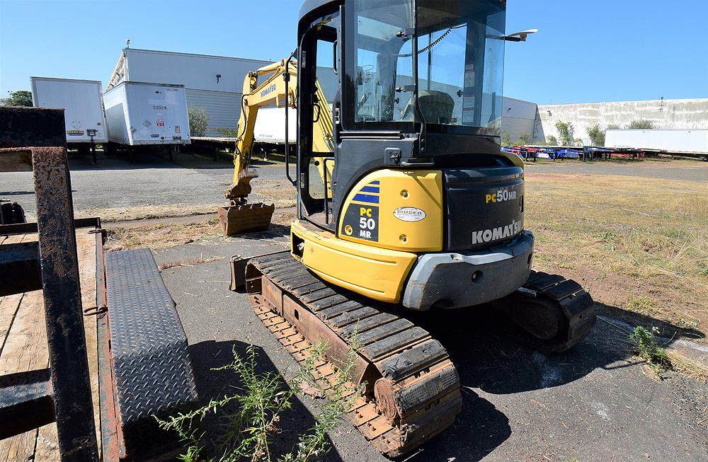 Komatsu Model: PC50MR-2 Mini Hydraulic Excavator