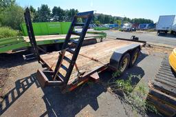 2008 CAM Superline Tandem Axle Equipment Trailer