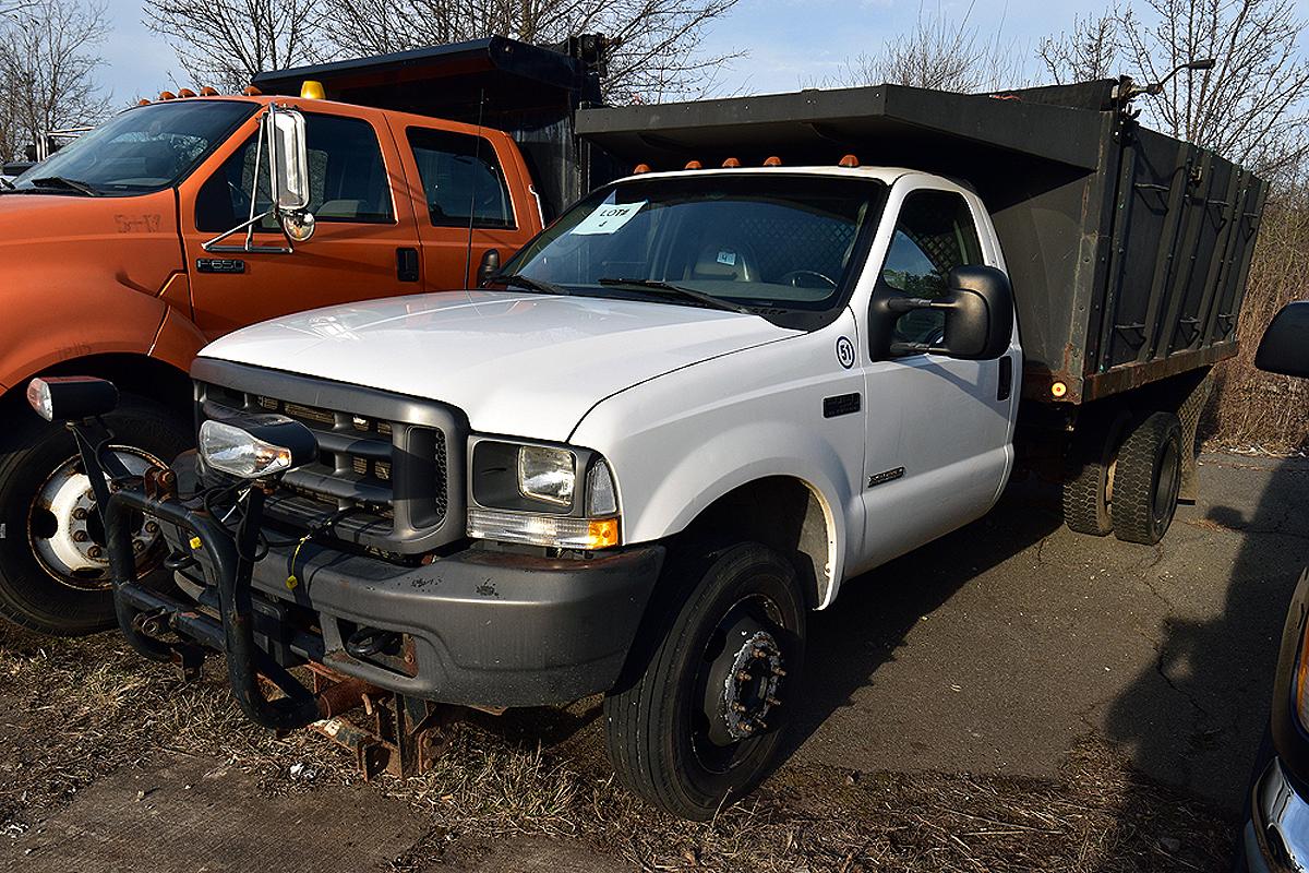 2003 Ford F-450 Xl Super Duty Dually Dump Truck