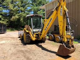 New Holland B95 4x4 Back Hoe Loader