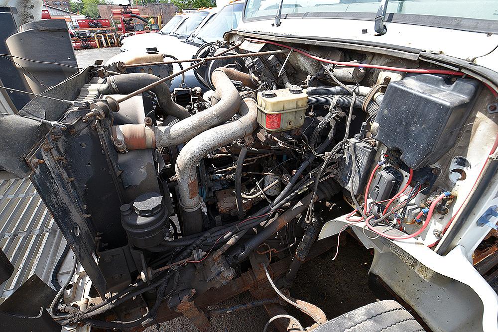 1997 International 4700 Single Axle Dump Truck