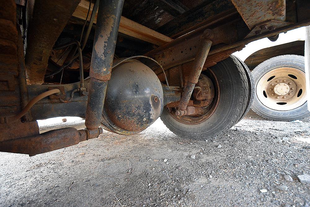 1997 International 4700 Single Axle Dump Truck