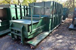 30 Yd. Self-Contained Compactor w/Outside Rail, Dual-Pickup & Open Charge Box