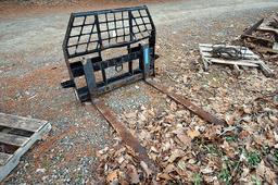 John Deere Worksite Pro 45" Skid Steer Frame w/ 48" Forks