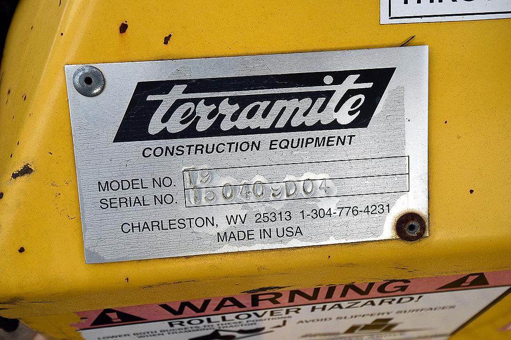 Terramite Model T9 Back-Hoe