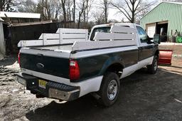 2008 Ford F-250 SD, 4WD w/ 8' Western Snow Plow