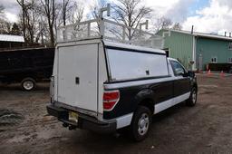 2009 Ford F150 w/ Bed Cap & Ladder Rack