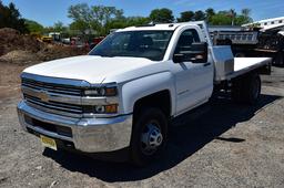 2018 Chevrolet 3500HD Silverado Flat Bed Truck