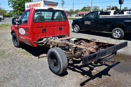 2003 Ford F-250 XL Super Duty (No Bed, In-Operable) NO TITLE