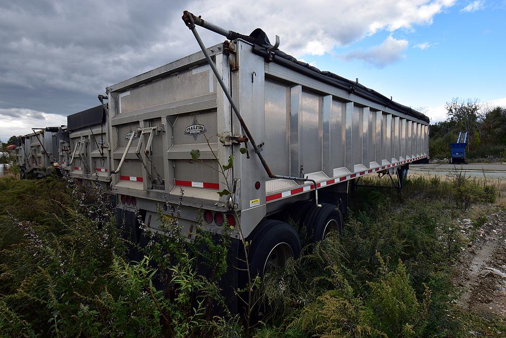 2017 Trailstar 60 Cubic Yard, Aluminum, End Dump Trailer