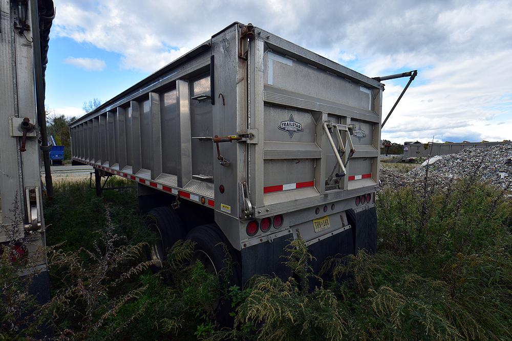 2017 Trailstar 60 Cubic Yard, Aluminum, End Dump Trailer