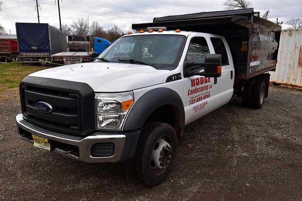 2016 Ford F550 Dump Truck