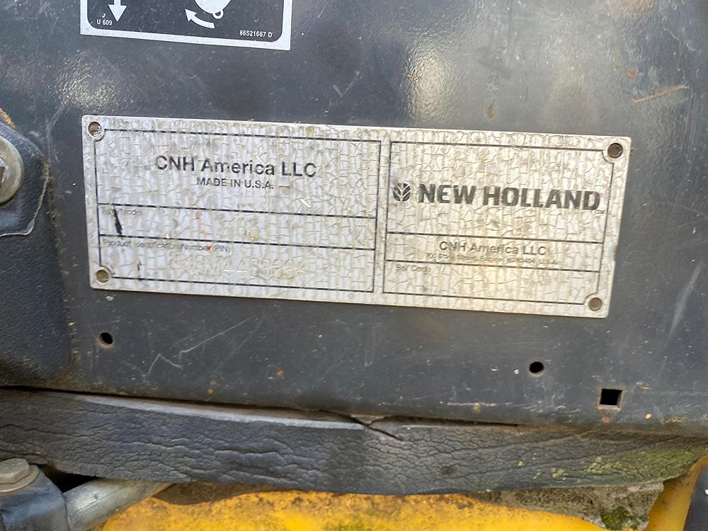 New Holland L185 Skid Steer w/ Branco 408 Excavator Attachment