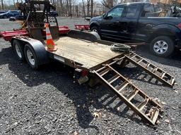 2011 Cross Country 16' Tandem Axle Equipment Trailer
