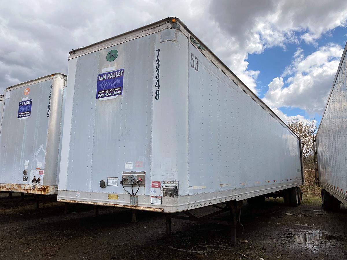 1999  Great Dane 53'-0 Tandem Axle Dry Van Trailer, (Unit # 73348)