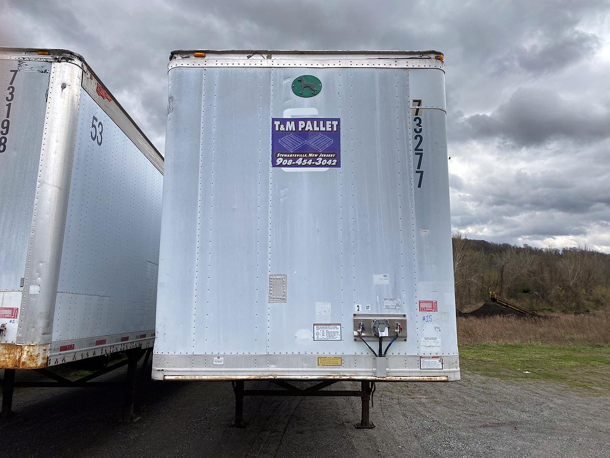 1999  Great Dane 53'-0 Tandem Axle Dry Van Trailer, (Unit # 73277)