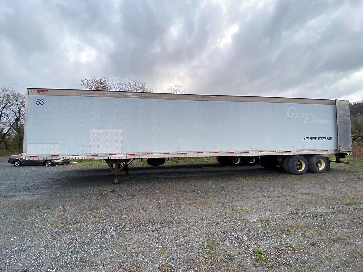 1998 Great Dane 53'-0 Tandem Axle Dry Van Trailer, (Unit # 73198)