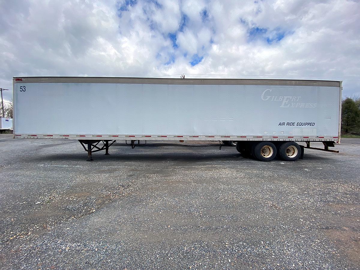 1998  Great Dane 53'-0 Tandem Axle Dry Van Trailer, (Unit # 73195)