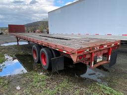 1974 Gindy  48'-0 Tandem Axle Flatbed Trailer,