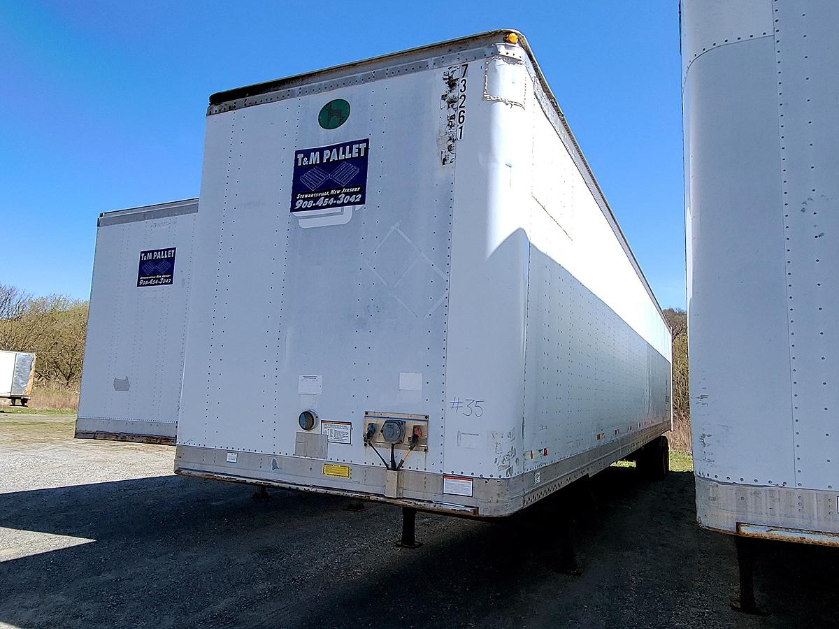 1999 Great Dane 53'-0 Tandem Axle Dry Van Trailer, (Unit # 73261)