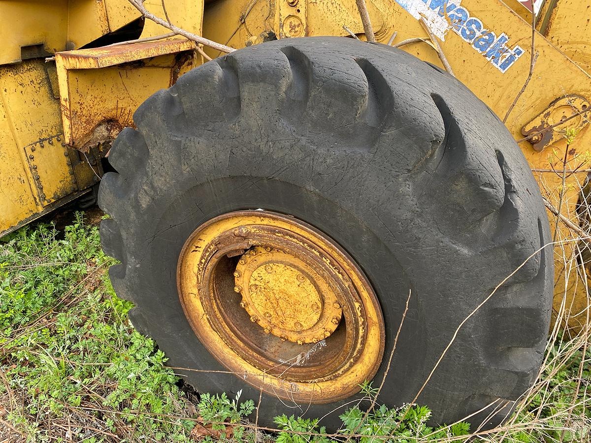 Kawasaki Model KSS95Z II Super Shovel Wheel Loader