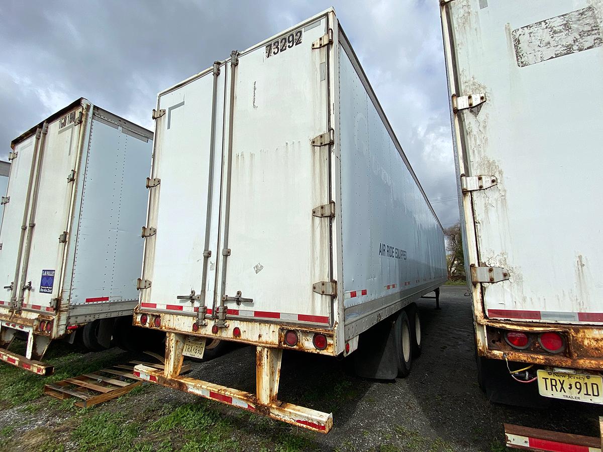 1999 Great Dane 53'-0 Tandem Axle Dry Van Trailer, (Unit # 73292)