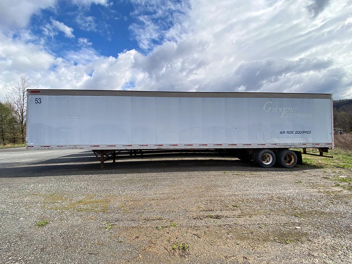 1998  Great Dane 53'-0 Tandem Axle Dry Van Trailer, (Unit # 73231)