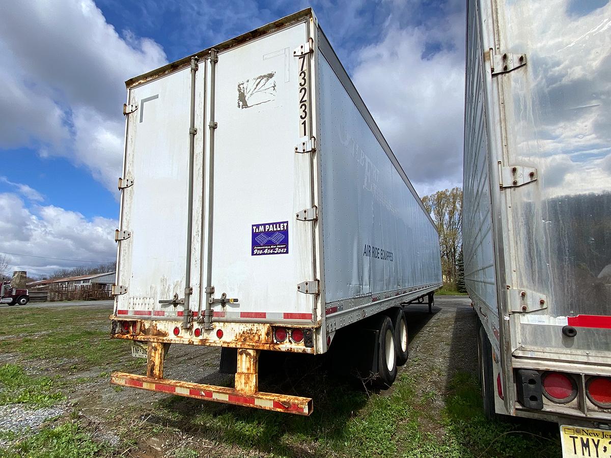 1998  Great Dane 53'-0 Tandem Axle Dry Van Trailer, (Unit # 73231)