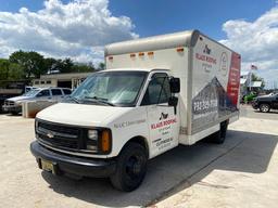 2001 Chevy 3500 14Ft Box Truck Gasoline