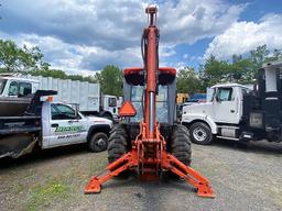 2012 Kubota M59 Loader Backhoe with TL3421 Front Bucket and Pair of Standard Length Forks