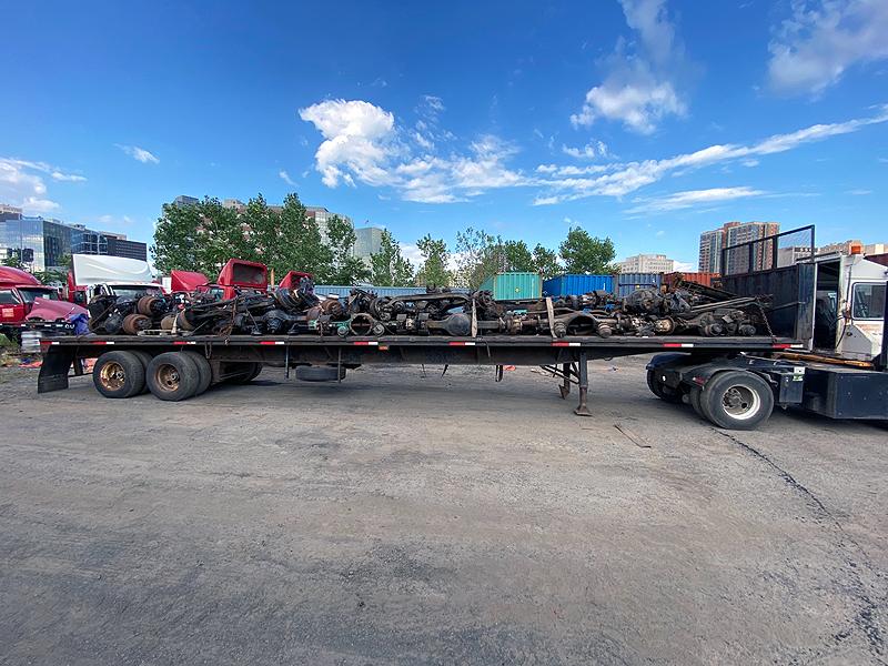 1993 Fontaine 48ft Tandem Axle, Flatbed Trailer with Axles