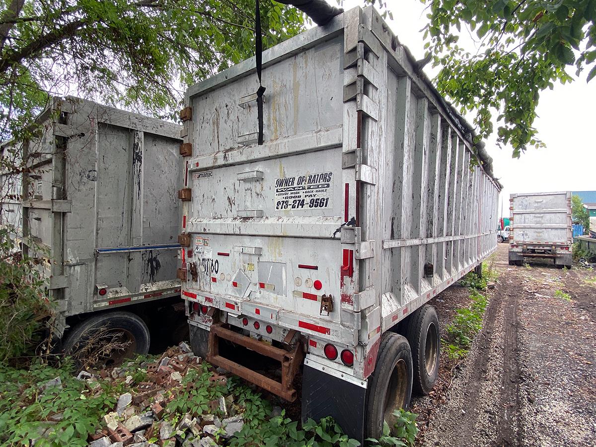 2004 Manac 45' 100 Cu.Yd. Aluminum Walking Floor Trailer