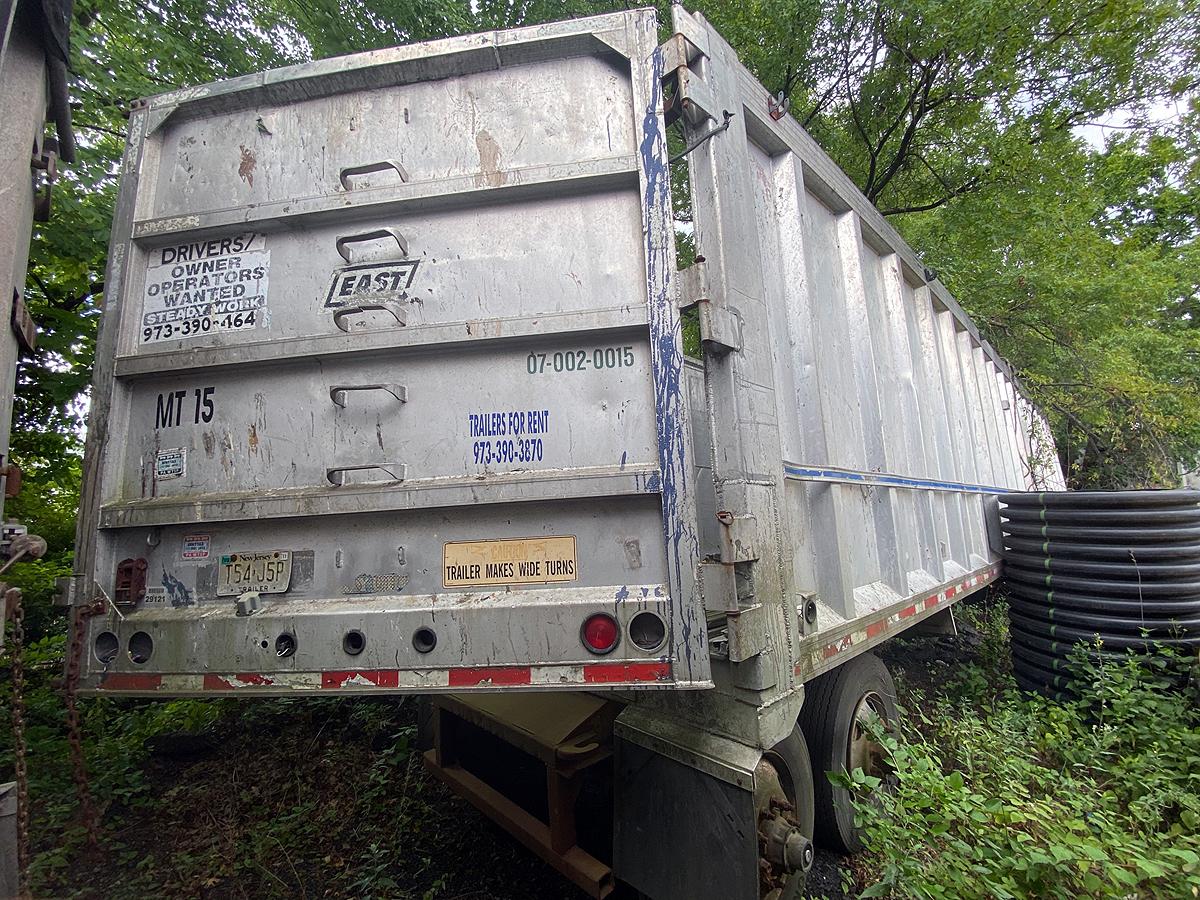 2000 East 45' 100 Cu.Yd. Aluminum Walking Floor Trailer