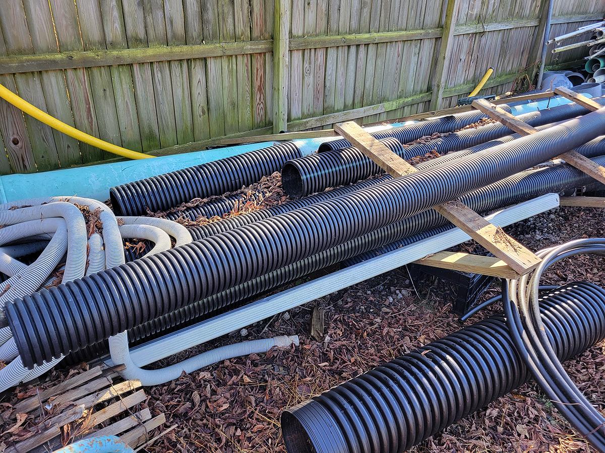 A Group of Ass't PVC Pipe and Tubing