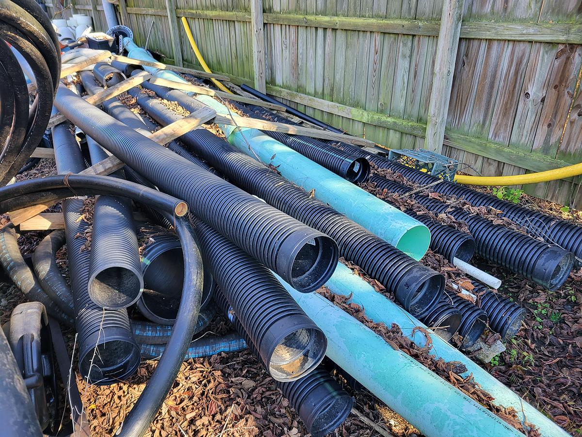 A Group of Ass't PVC Pipe and Tubing