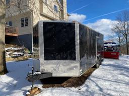 2019 South Georgia Cargo Tandem Axle, V-Nose Car Hauler Trailer, 8.5x20