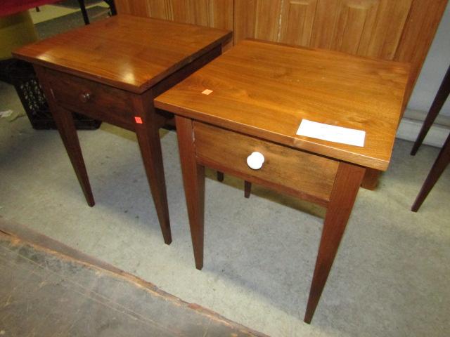 2 Walnut Night Stands