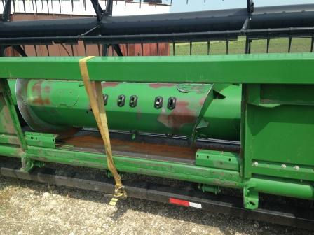 JD635F Flex Head, Full Figure Auger, Ser. #1H00635Feb0741014