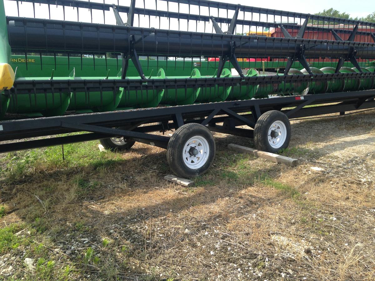 B&B 35' Head Cart, Tandem Axle, Tires 215/75 D14