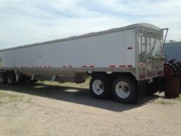 1987 Timpte 42’ Ag Hopper, Vin# H42221JB069271, Roll Tarp, 11R24.5 Tall