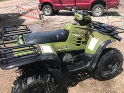 Polaris Sportsman 500 4X4 4 Wheeler 2712 miles, Green