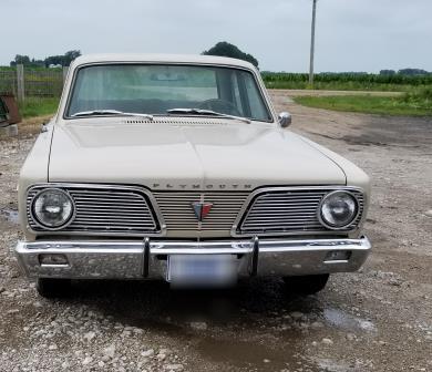 1966 Plymouth Valiant 200, 3 spd., 4 Door, Shows 82418 miles, Vin#VH41B62508259