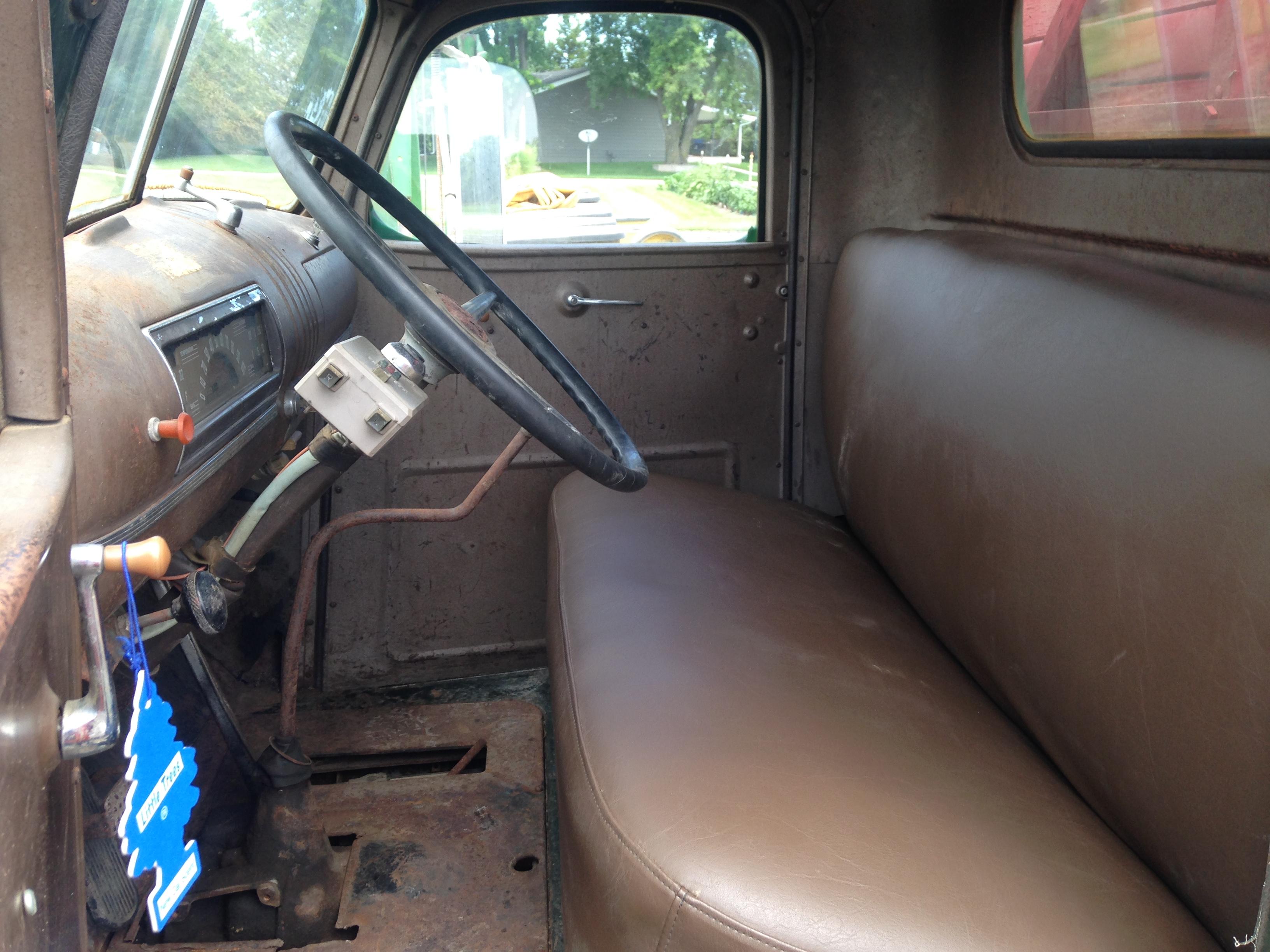 1946 Chevy Straight Truck, Wooden Box, 6 Cylinder, 11 ft. Box, Stuck