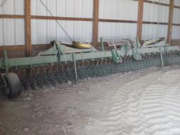 JD 400 30’ vert fold rotary hoe