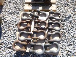 (12) 12 Ton Shackles (QEA 3006)